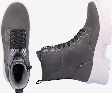 Rieker EVOLUTION Lace-Up Ankle Boots in Grey