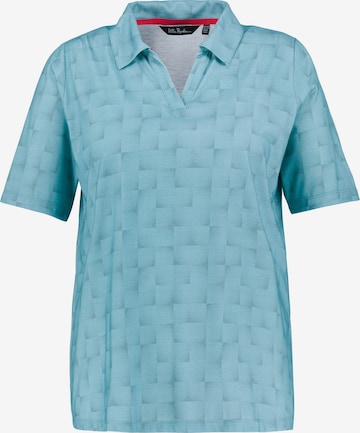 Ulla Popken Shirt in Blauw: voorkant