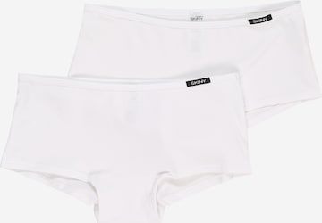 Skiny Underpants in White: front