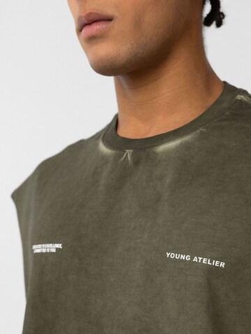 T-Shirt 'Rayan' Dandalo en vert