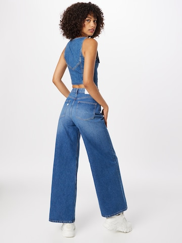 MUD Jeans Wide leg Jeans 'Sara' in Blue