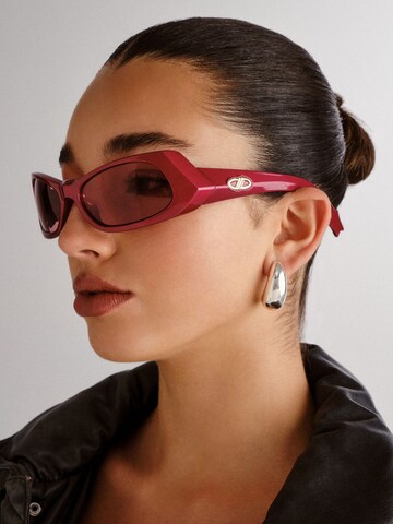 Lunettes de soleil 'SPACEMAN' LE SPECS en rouge
