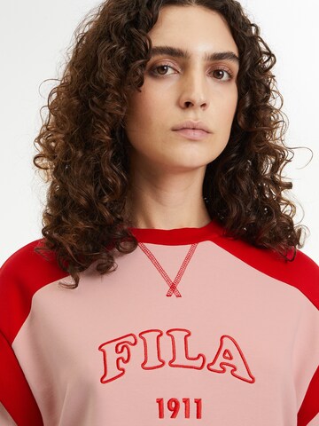 FILA Sweatshirt 'TIARET' in Pink