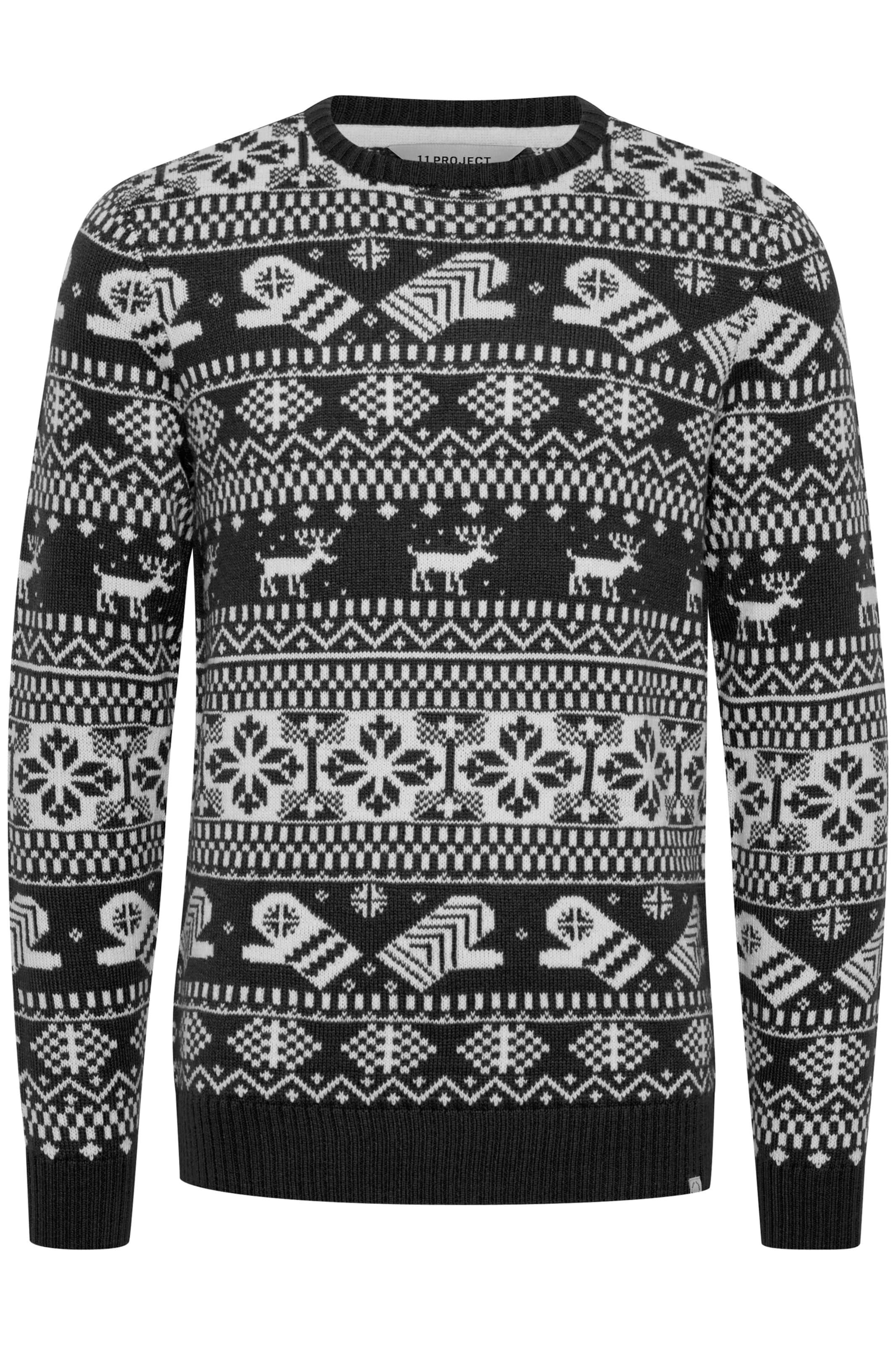 11 Project Trui 'UWE' in Blauw: voorkant