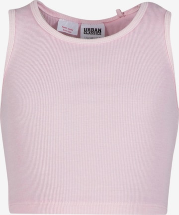 rožinė Urban Classics Palaidinė be rankovių: priekis