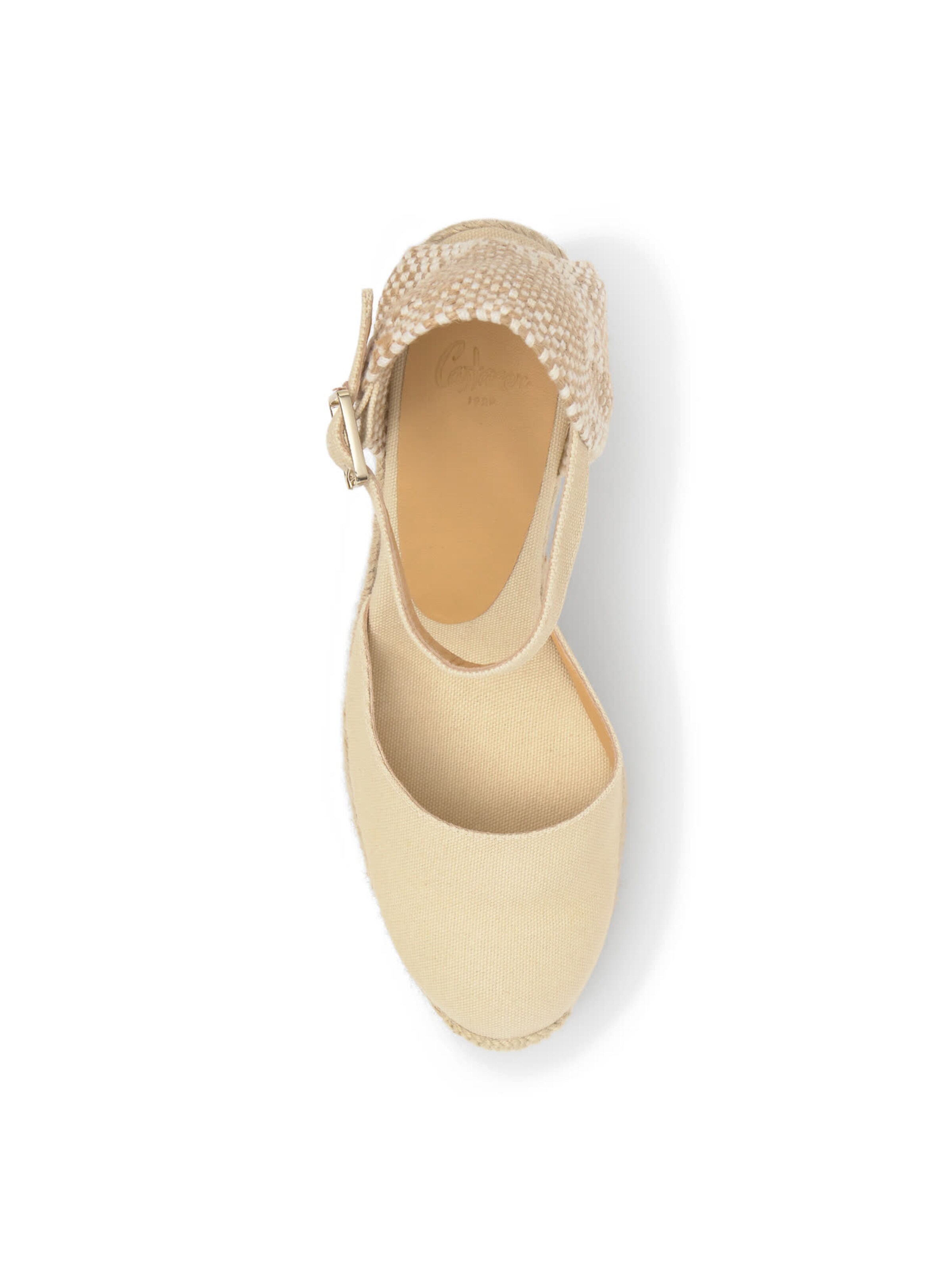 Espadrile 'Carol' de la Castañer pe bej