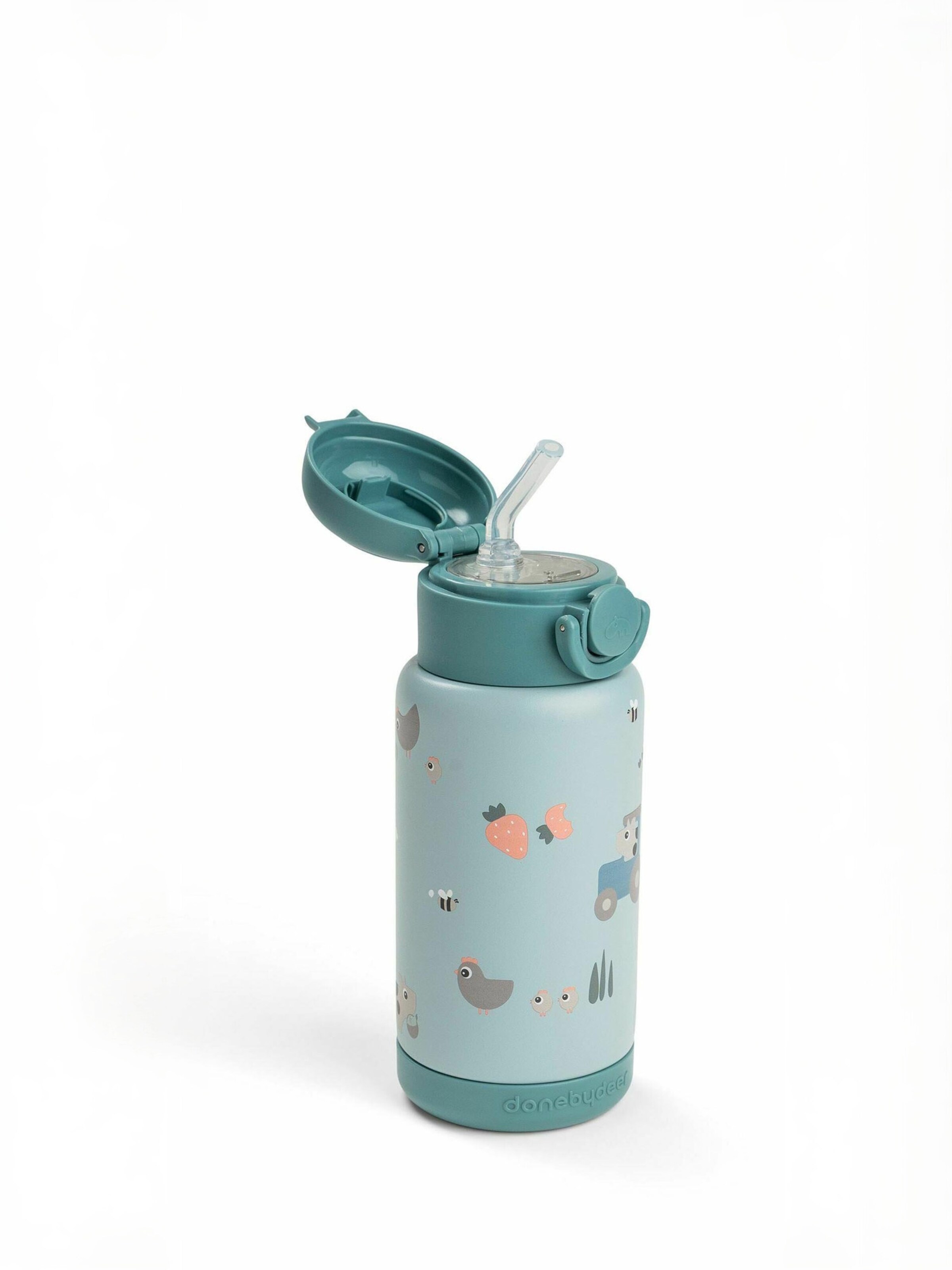 Done by Deer - Canecas ' Tiny farm ' em azul: frente