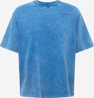 T-Shirt G-Star RAW en bleu : devant