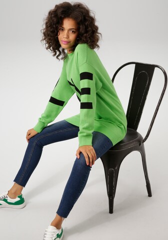 Aniston CASUAL Pullover in Grün