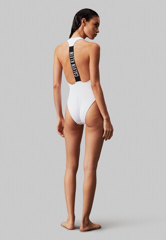 Maillot de bain Calvin Klein Swimwear en blanc