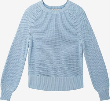 TOM TAILOR DENIM Sweater in Blue: front