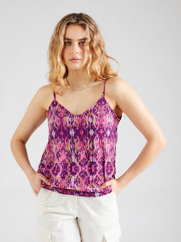 ONLY - Blusa 'VIVA' em roxo: frente