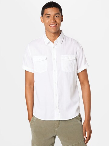 CAMP DAVID Regular fit Overhemd in Wit: voorkant