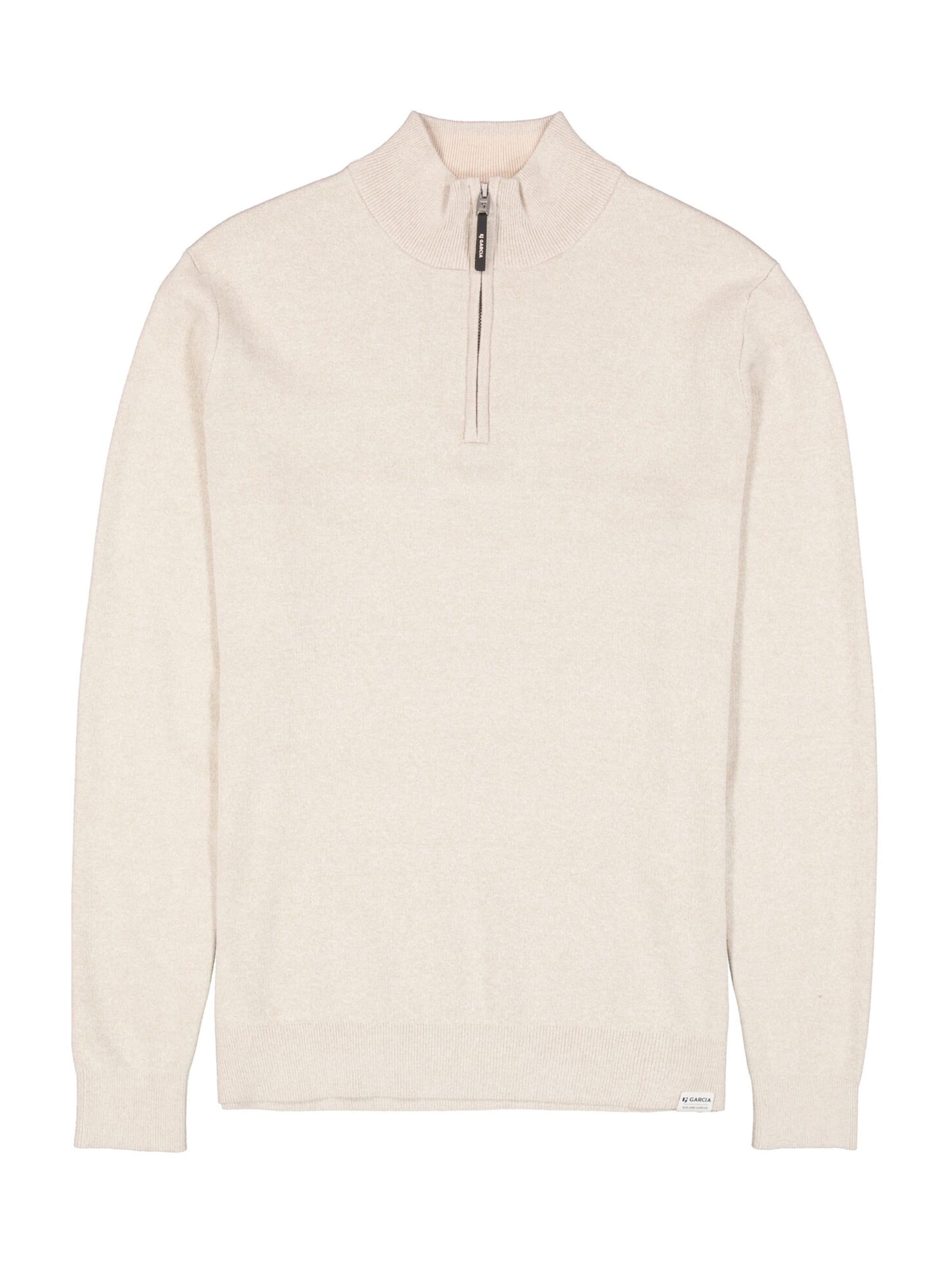 Pull-over GARCIA en blanc : devant