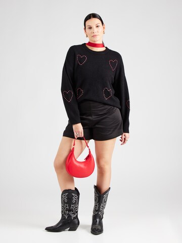 Pullover 'CARDaisy' di ONLY Carmakoma in nero