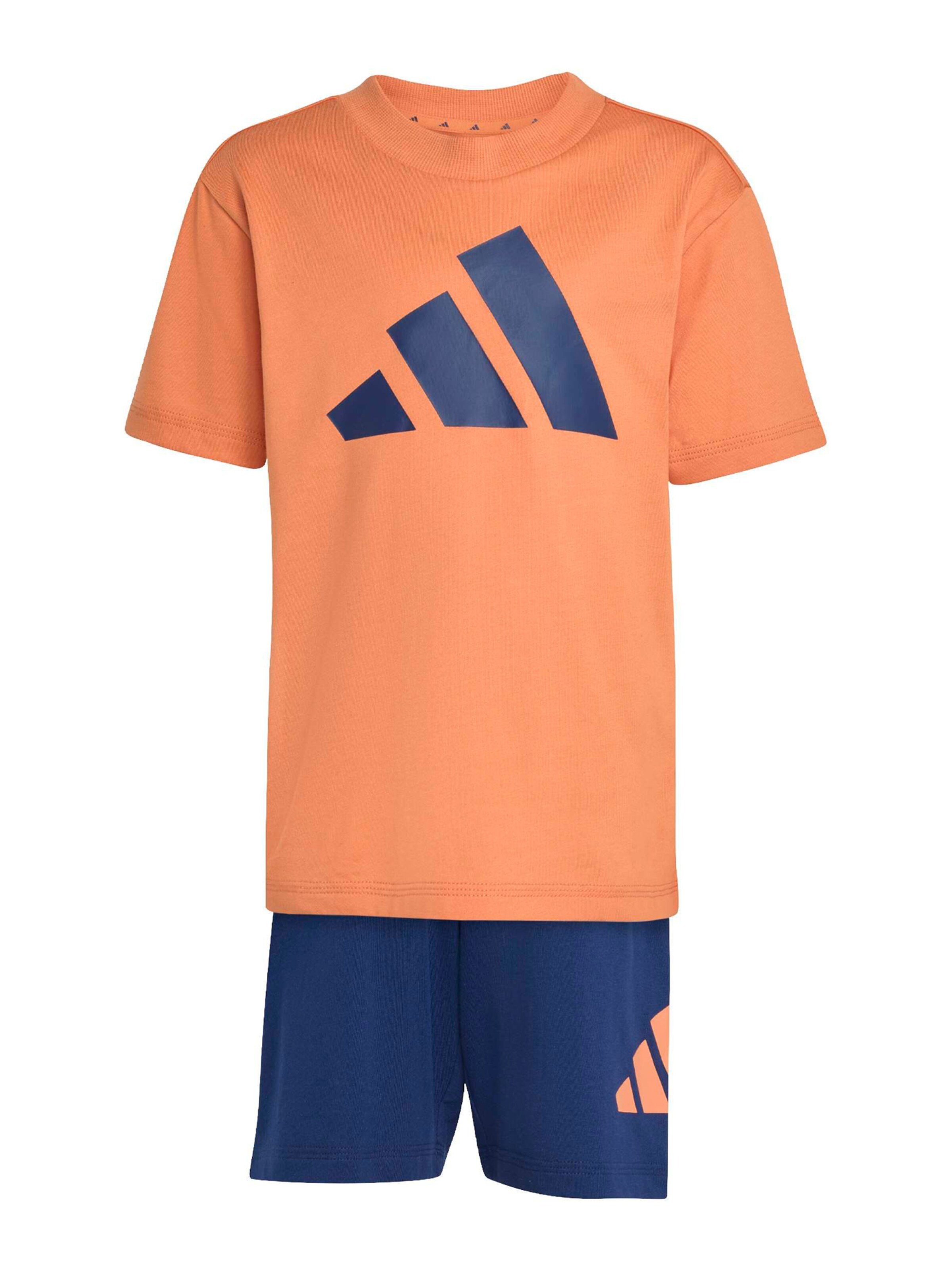 Costum de trening de la ADIDAS SPORTSWEAR pe portocaliu: față