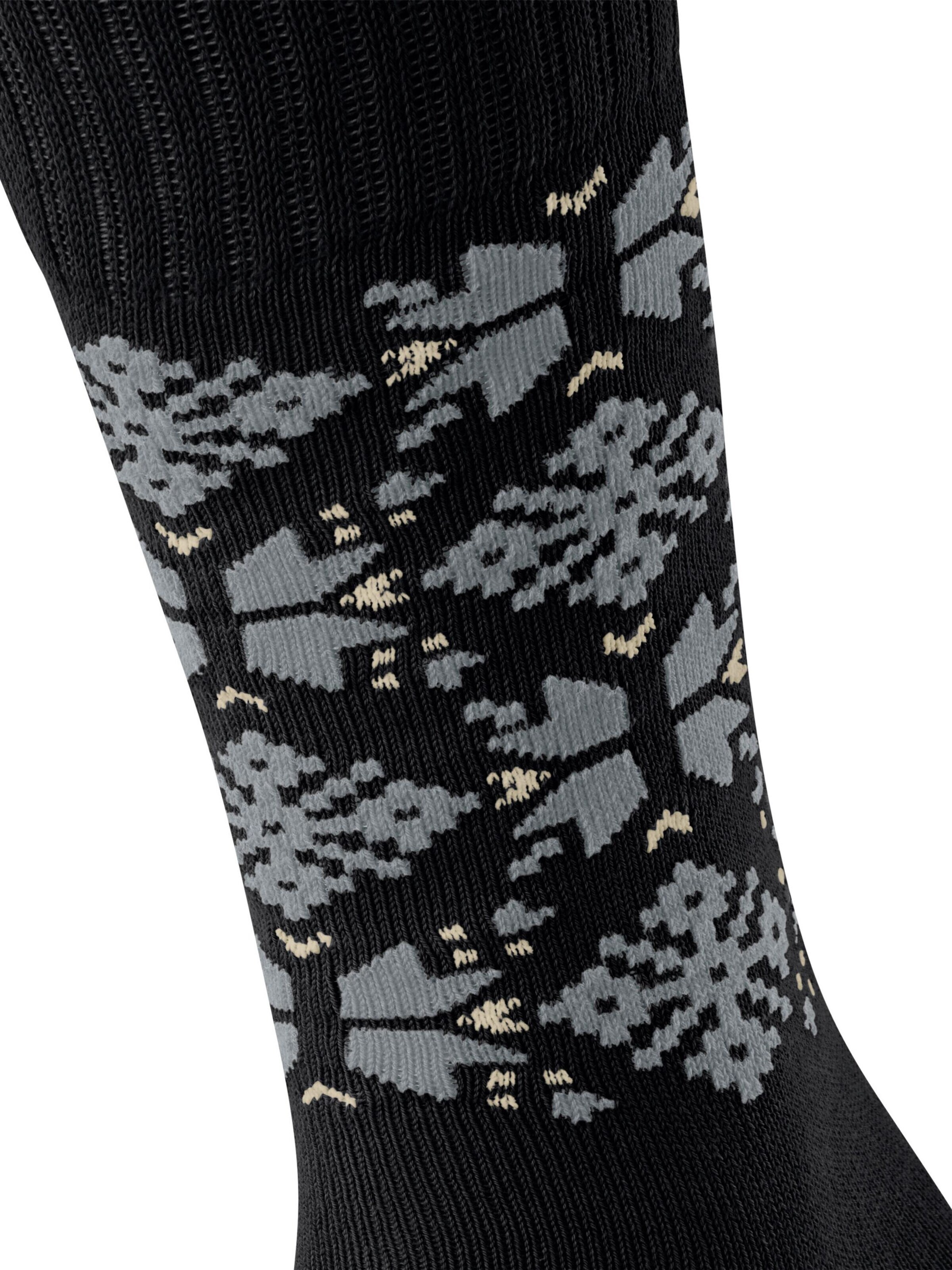 ESPRIT Socks 'Winter Star' in Black