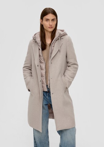 s.Oliver Between-seasons coat in Grey: front