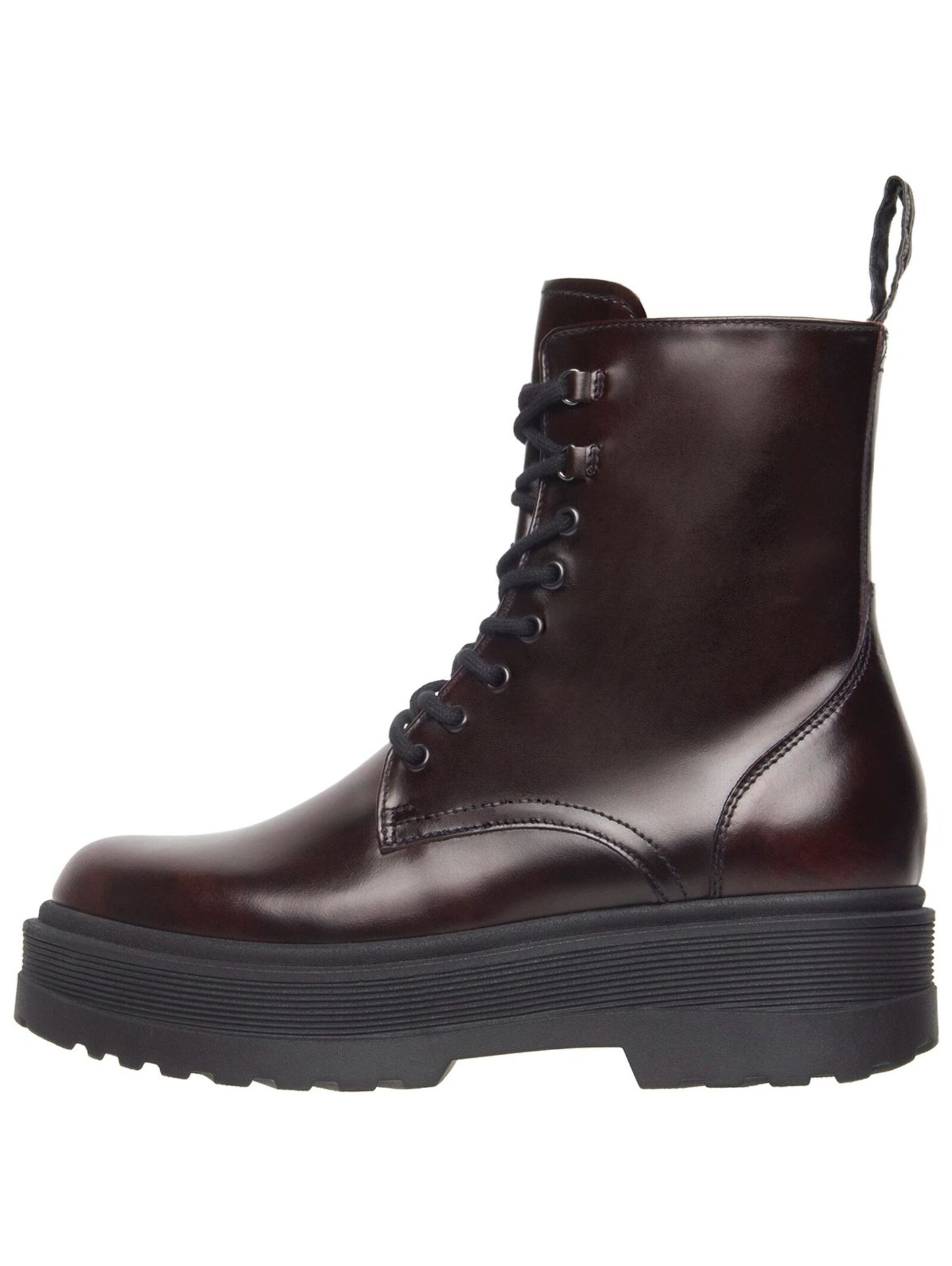 Nero Giardini Lace-up bootie 'Manolete Baia' in Red