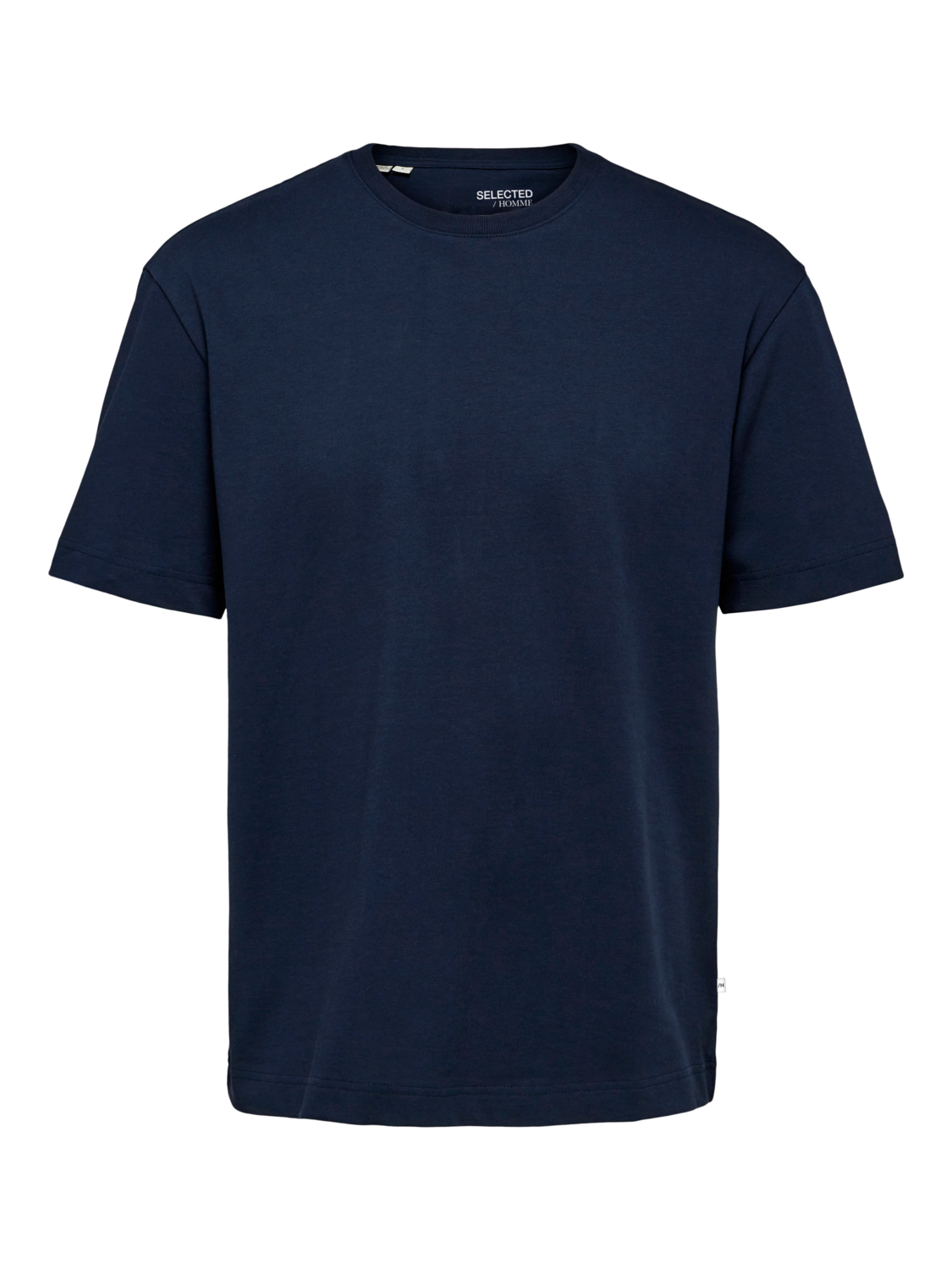 IsmPK Più sostenibile SELECTED HOMME Maglietta in Blu Scuro IsmPK Più sostenibile SELECTED HOMME Maglietta in Blu Scuro