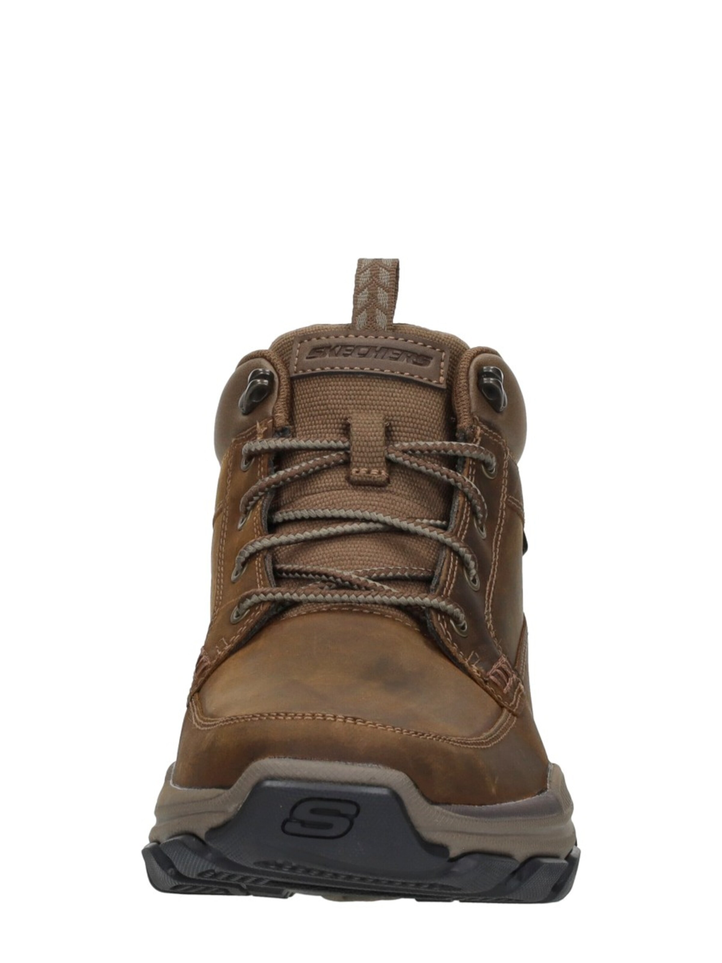 SKECHERS Veterlaarzen 'Relaxed Fit: Respected - Boswell' in Bruin