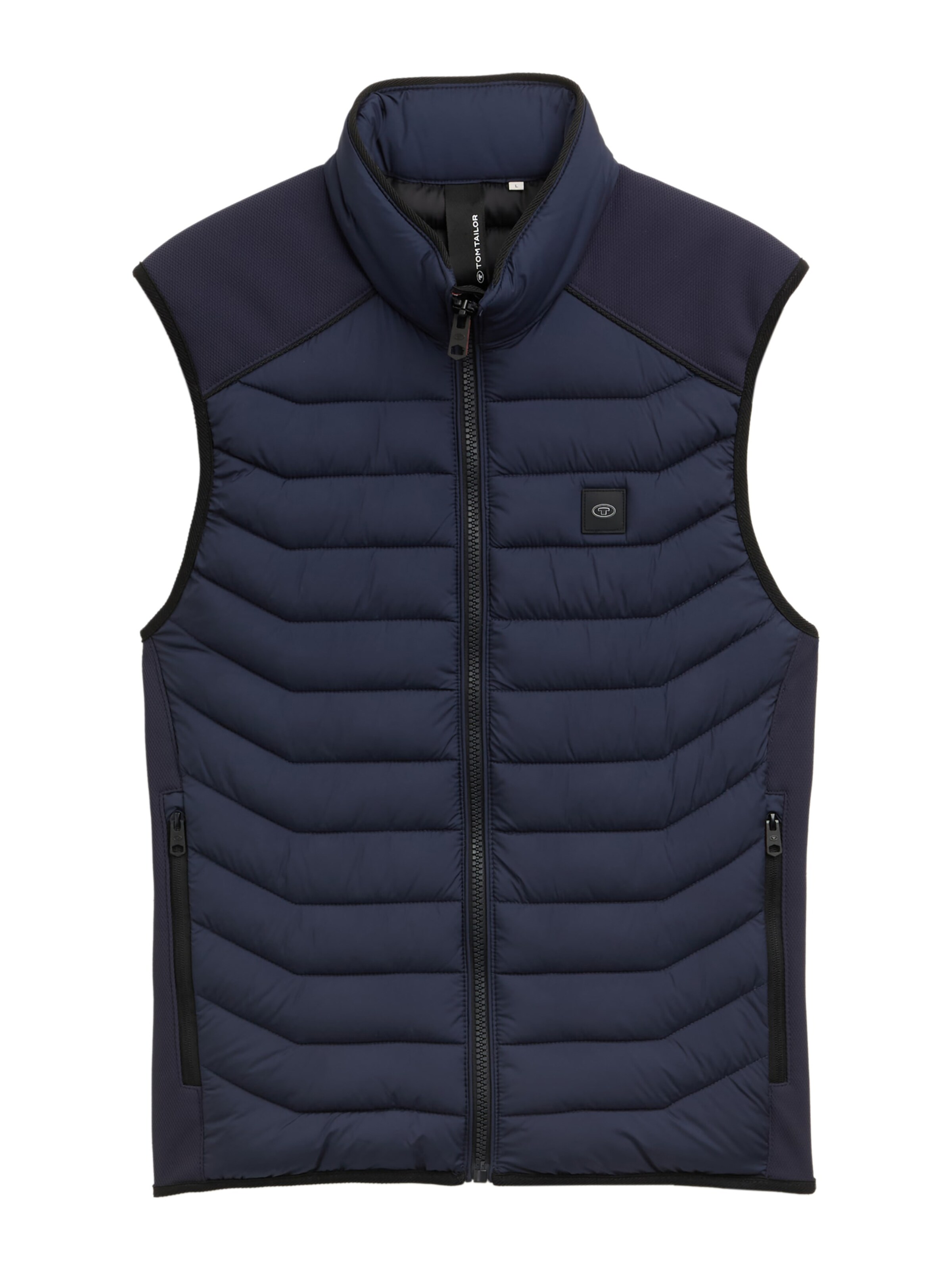 TOM TAILOR Weste in Blau: Vorderseite