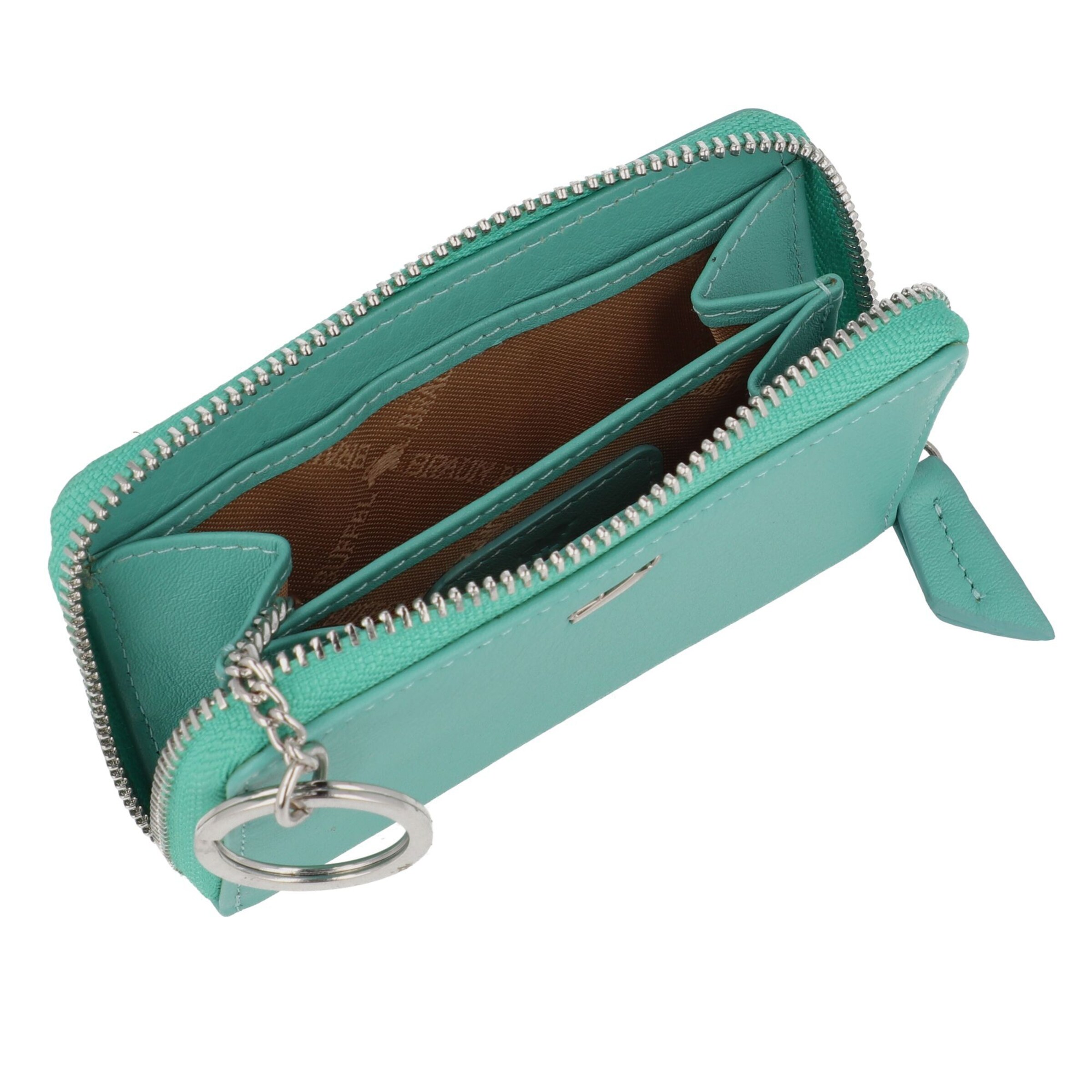 Braun Büffel Wallet 'Joy' in Blue