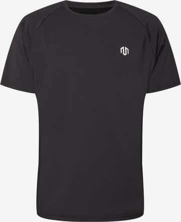 MOROTAI Performance shirt in Black: front