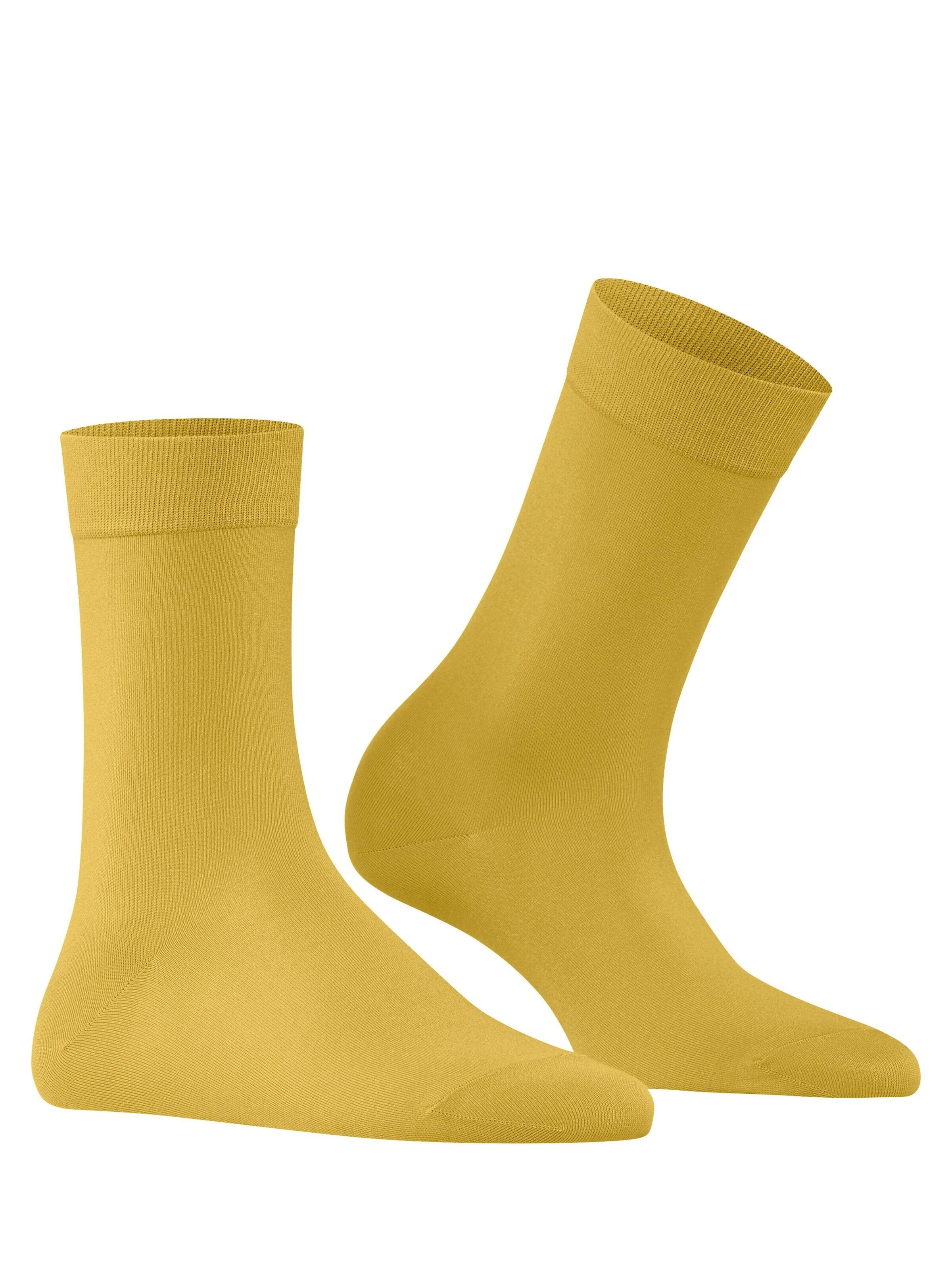 FALKE Socken 'Cotton Touch'‌‌‌‌‌‌‌ in Gelb