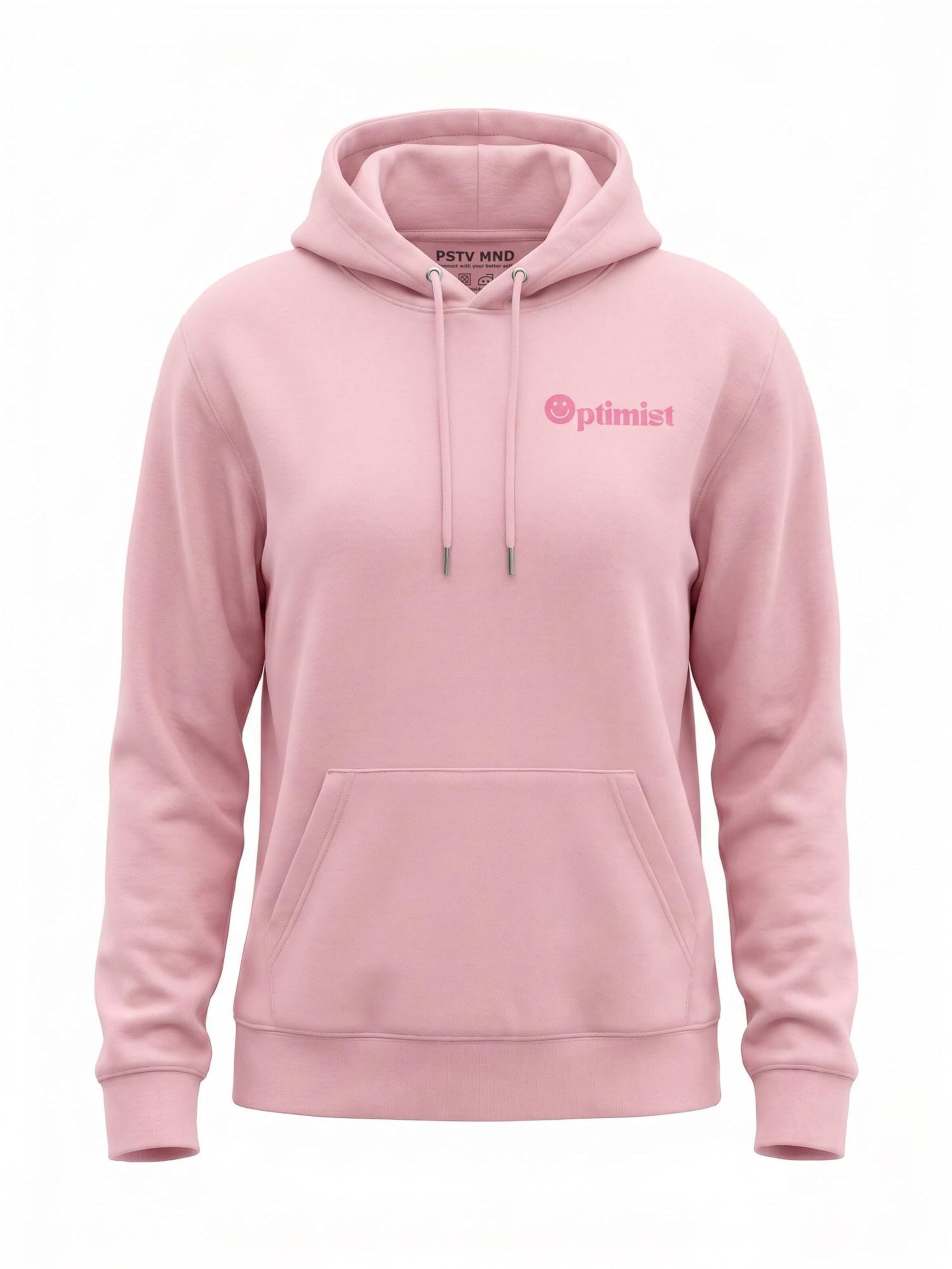 PSTV MND Pullover 'Optimist'‌‌ in Pink: Vorderseite