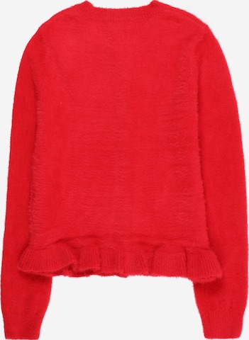 KIDS ONLY Knit Cardigan 'PIUMO' in Red