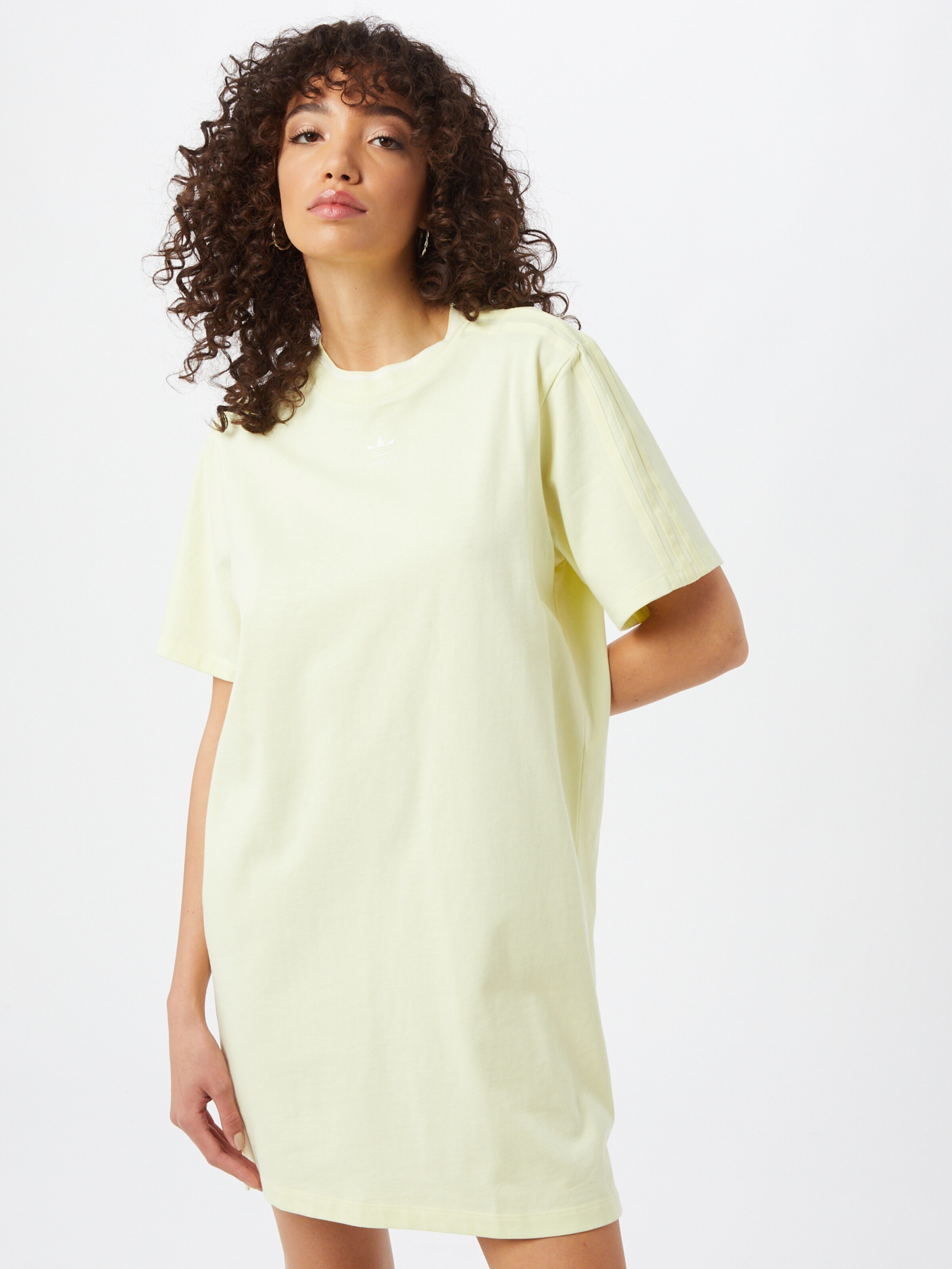 yellow adidas dress