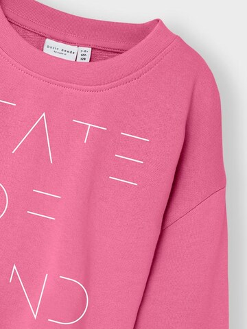 NAME IT Sweatshirt 'Vanita' in Pink