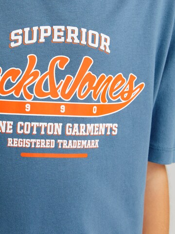 Maglietta di Jack & Jones Junior in blu
