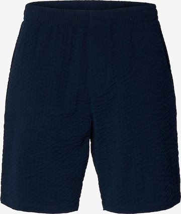 Regular Pantaloni 'SLHACE' de la SELECTED pe albastru: față