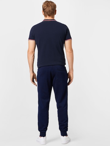 Superdry Zúžený Kalhoty – modrá