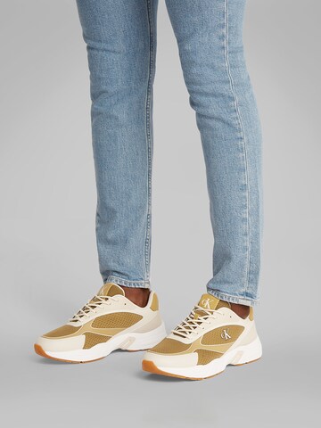 Calvin Klein Jeans Σνίκερ χαμηλό σε καφέ