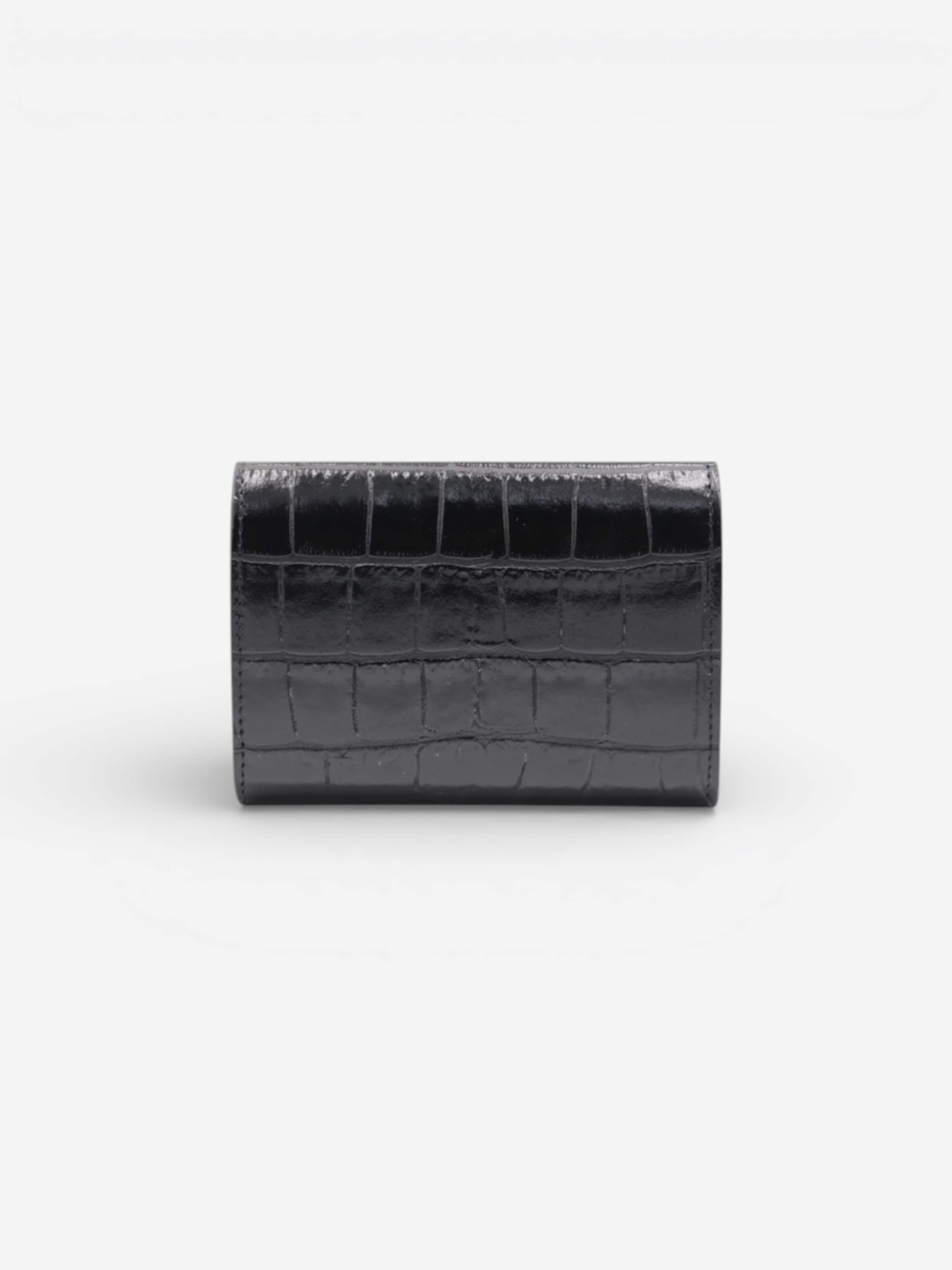 Porte-monnaies 'COSMO MINI CROC' Cheval Firenze en noir