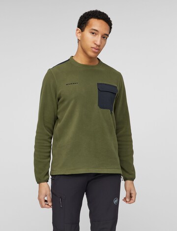 MAMMUT Pullover in Grün: Vorderseite