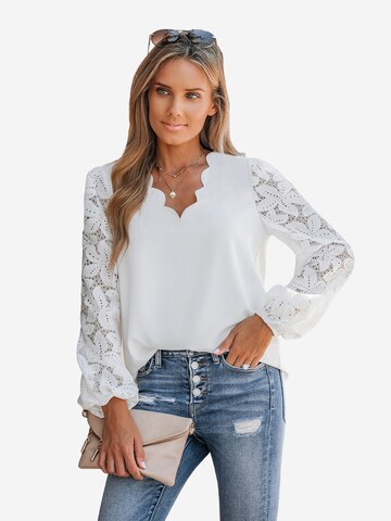 Cupshe Blouse in White