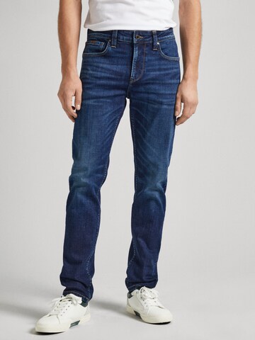 Pepe Jeans Slim fit Jeans in Blue: front