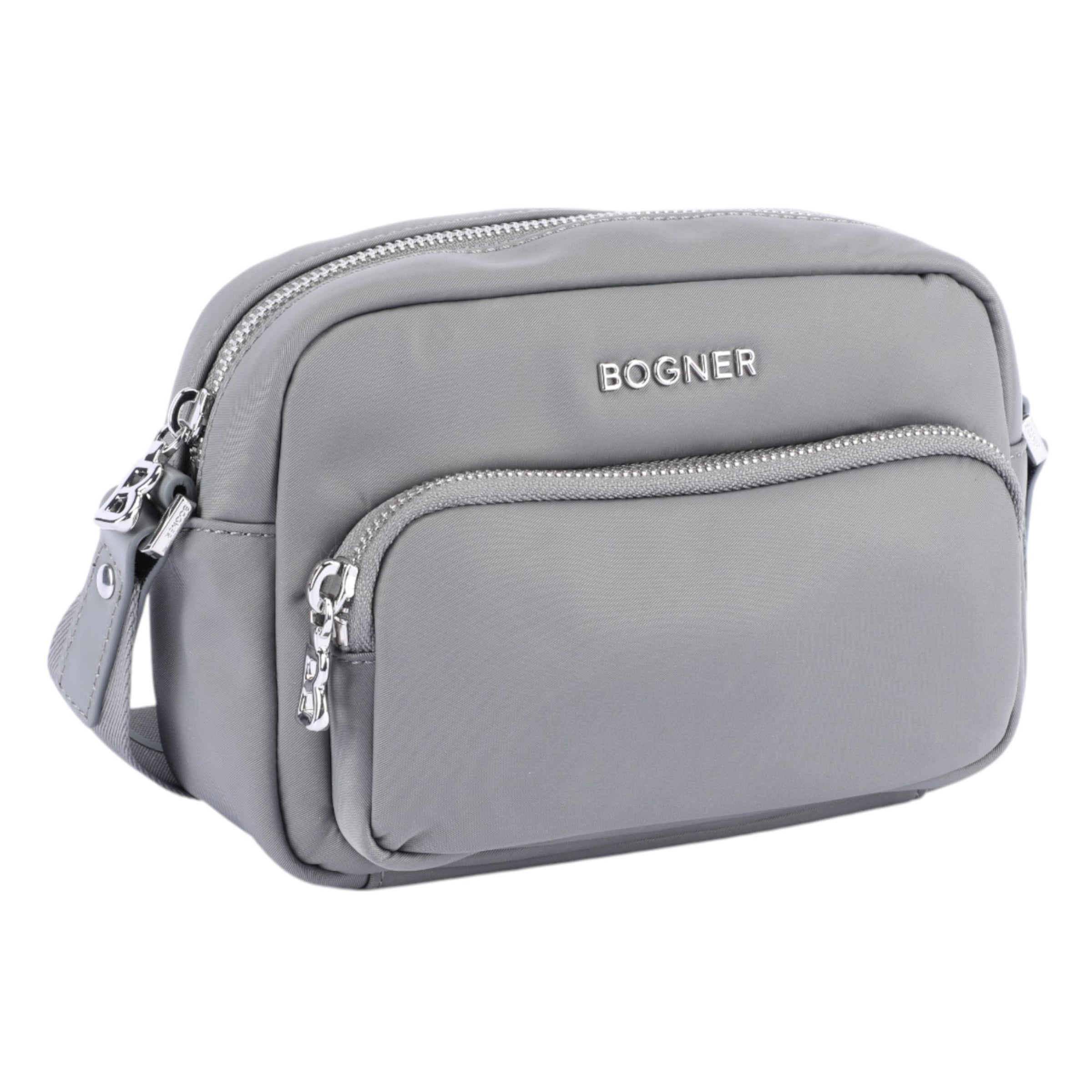 BOGNER Umhängetasche 'Klosters Lidia' in Grau