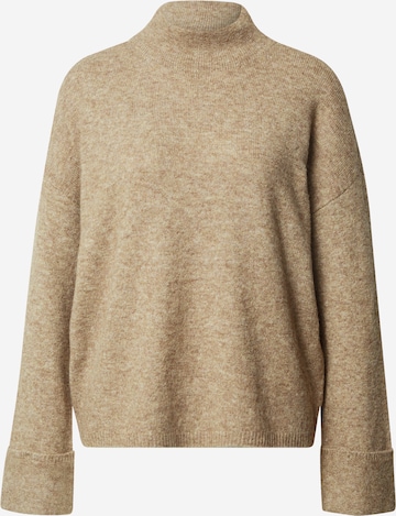 VERO MODA Trui 'Plaza' in Beige: voorkant