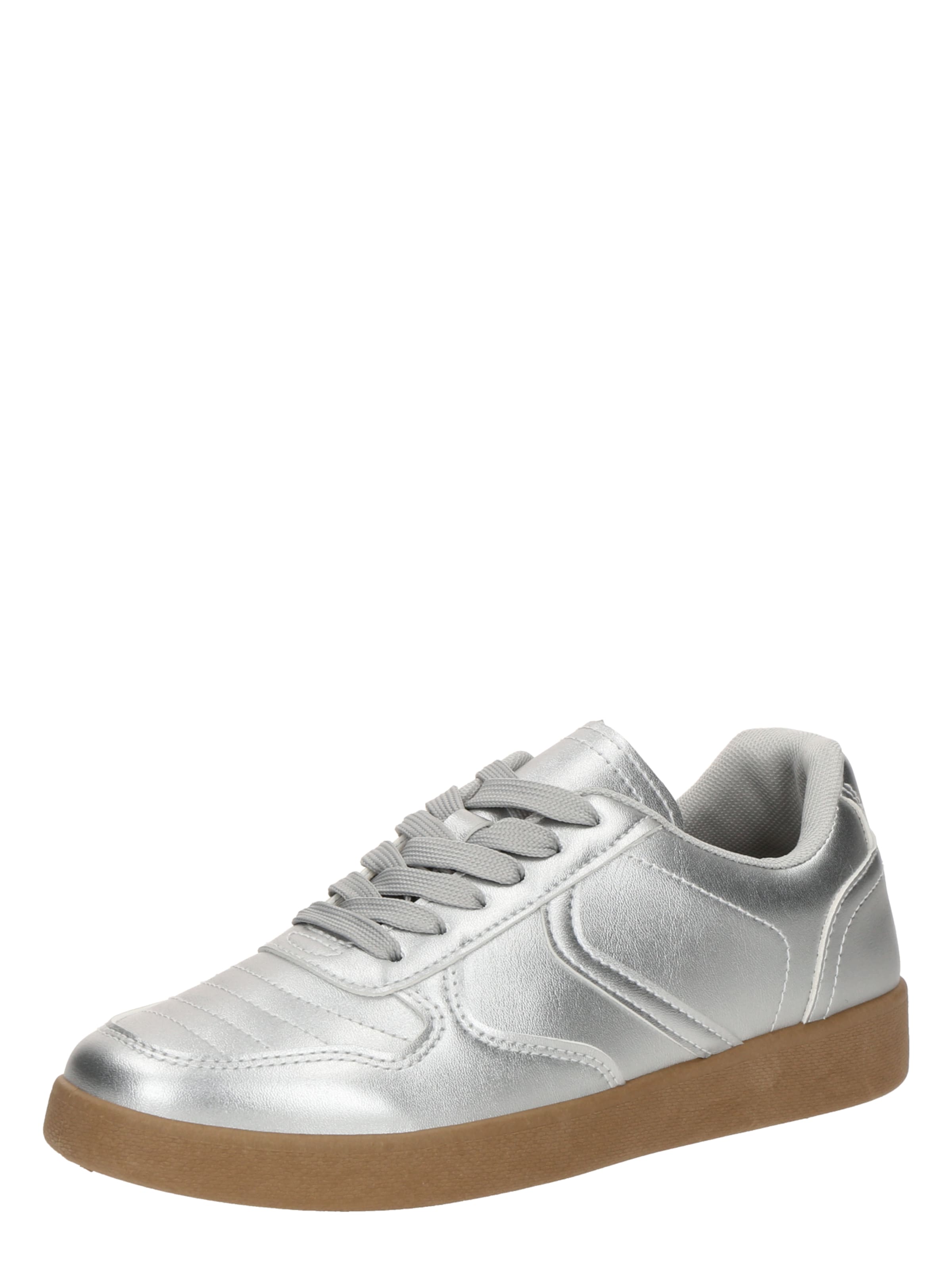 Baskets basses 'LAZIO' Raid en argent : devant