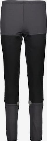 CMP Skinny Outdoor Pants in Black: front