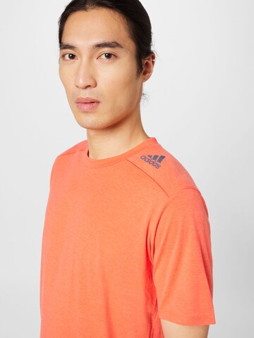 ADIDAS SPORTSWEAR Performance Shirt 'Designed for Training' in Orange