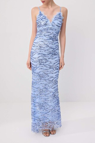 Trendyol - Vestido de noche en azul