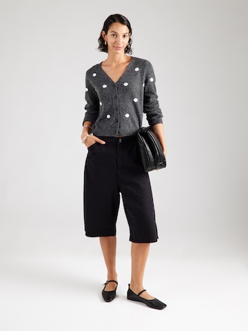 VERO MODA Svetr 'VMDOFFY INTARSIA' – šedá