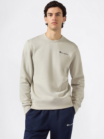 Champion Authentic Athletic Apparel Μπλούζα φούτερ σε μπεζ: μπροστά