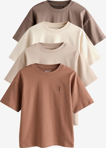 Next Shirt in Beige: front